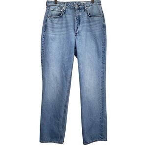 RAG & BONE Alex High-Rise Straight Jeans Button Fly Color-Lucy Women's 31 ~VGUC